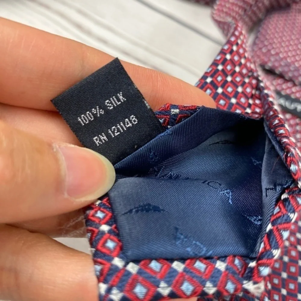 Nautica Mens Red‎ Tie